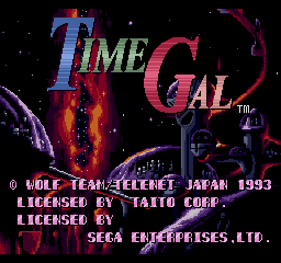 Time Gal screenshot 5 for Sega CD
